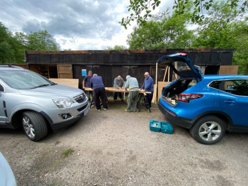 Reconstruction begins