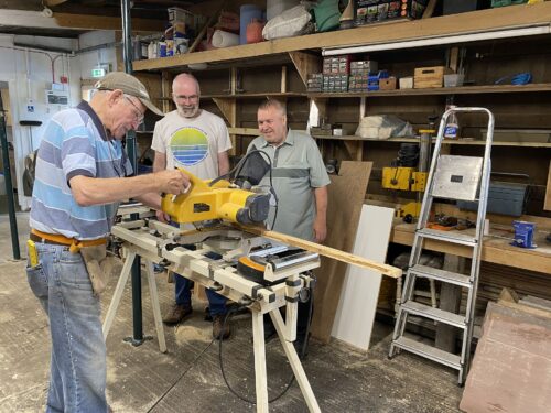 Machinery training a